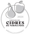 Médaille d'Argent Cidres de Normandie 2024