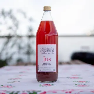 Jus de Pomme à cidre Framboise - Ferme des Noés (Normandie)