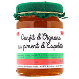 Confit d'Oignons au Piment d'Espelette
