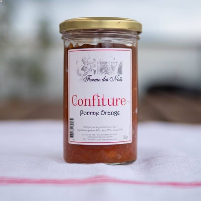 Confiture de Pomme à Cidre Orange