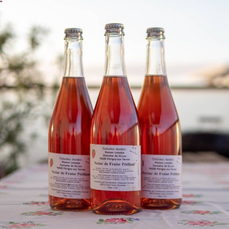 Nectar de Fraise Pétillant du Val de Marne