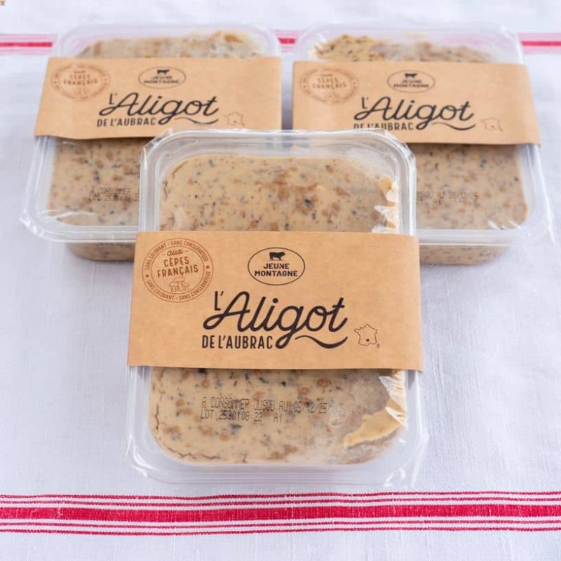 Aligot de l’Aubrac aux Cèpes
