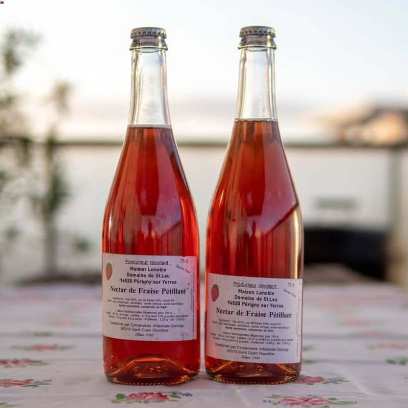 Nectar de Fraise Pétillant du Val de Marne