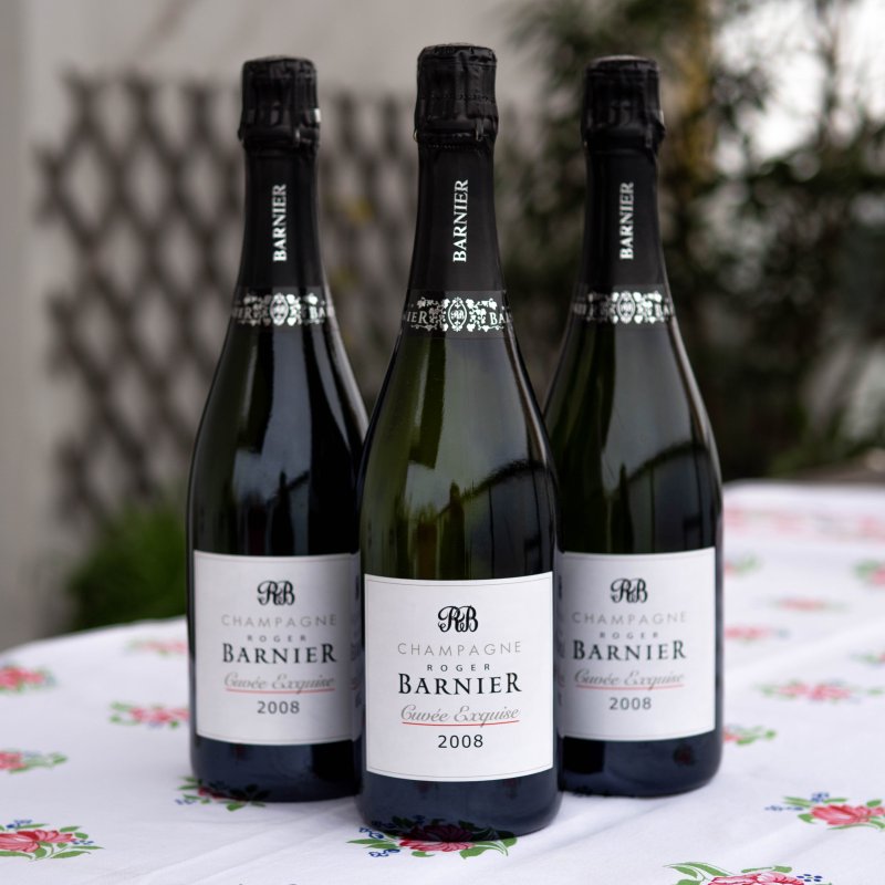 Champagne Roger Barnier brut millésimé "cuvée exquise"